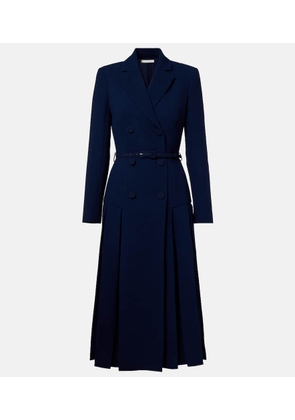 Emilia Wickstead Chaney wool crepe midi dress