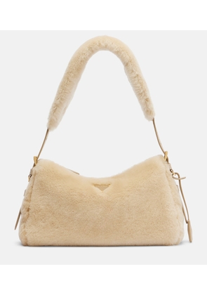 Prada Prada Aimee Medium shearling shoulder bag