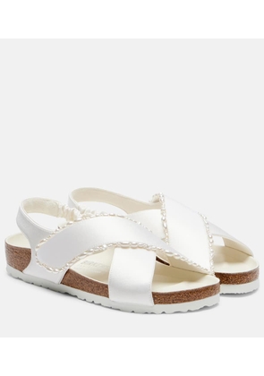 Birkenstock 1774 x Danielle Frankel Tulum embellished satin sandals