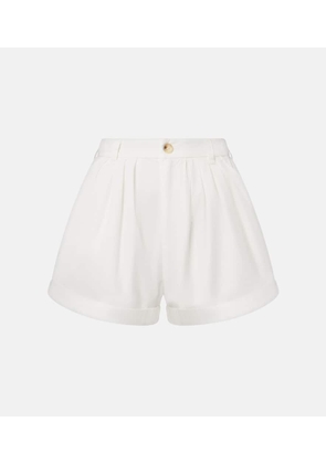 Doen Paige cotton poplin shorts