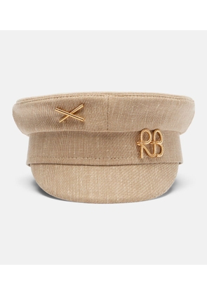 Ruslan Baginskiy Monogram newsboy cap