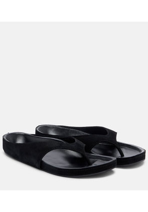 JUDE Yaga suede thong sandals