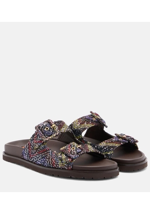 Missoni Clea Zigzag sequined sandals