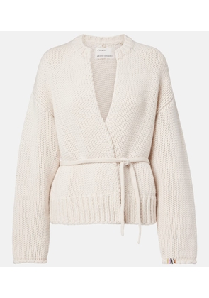 Extreme Cashmere NÂ°384 Ginza cashmere wrap cardigan