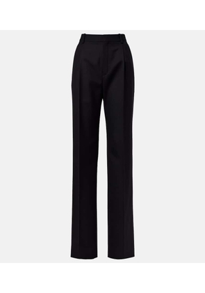 Saint Laurent Wool wide-leg pants