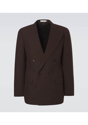 Umit Benan Linen and wool suit jacket