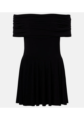 Norma Kamali Jersey minidress