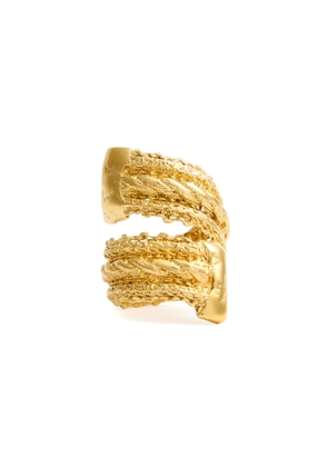 Ysso Aella 24kt Gold-plated Ring - One Size