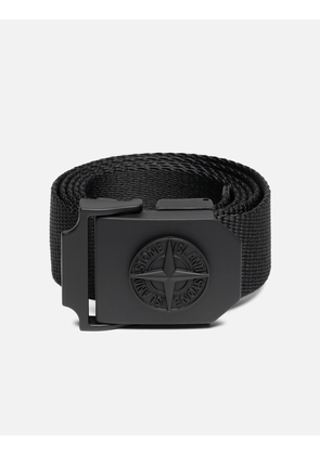 Nylon Tape Belt With Compass Logo Buckle