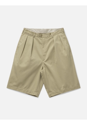 Double Pleated Chino Shorts