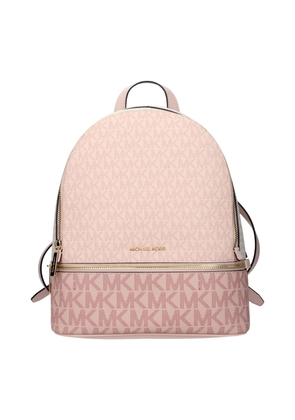 Michael Kors Pink Fabric Backpack