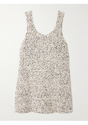 LIBEROWE - Bouclé-knit Mini Dress - Multi - small,medium,large