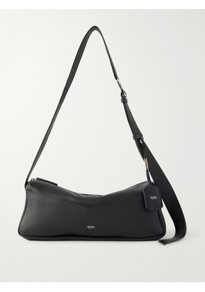 Max Mara - Skippers Textured-leather Shoulder Bag - Black - One size