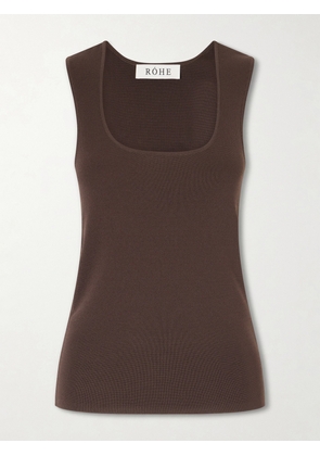 RÓHE - Knitted Tank Top - Brown - FR 34,FR 36,FR 38,FR 40,FR 42,FR 44