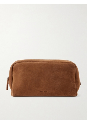 The Row - Astra Suede Pouch - Brown - One size