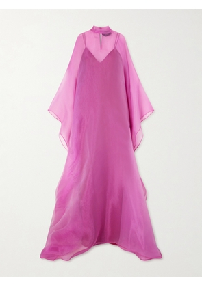 Taller Marmo - Sphinx Organza Turtleneck Gown - Pink - IT36,IT38,IT40,IT42,IT44,IT46,IT48