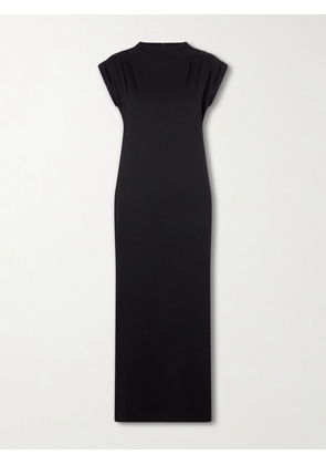 Anine Bing - Alix Cotton-blend Midi Dress - Black - x small,small,medium,large