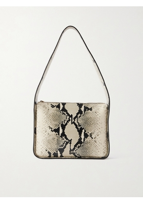 KHAITE - Lori Snake-effect Leather Shoulder Bag - Animal print - One size