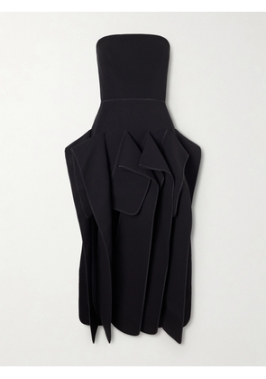 Maticevski - Breakout Strapless Crepe Midi Dress - Black - UK 6,UK 8,UK 10,UK 12,UK 14