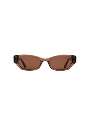 DMY Studios Suki Sunglassses in Brown.