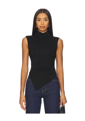 ALL THE WAYS Regina Top in Black. Size XS. Also in XXS, S, M, L.