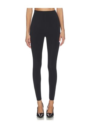 Commando Cotton Legging in Black. Size XS. Also in S, M, L, XL.