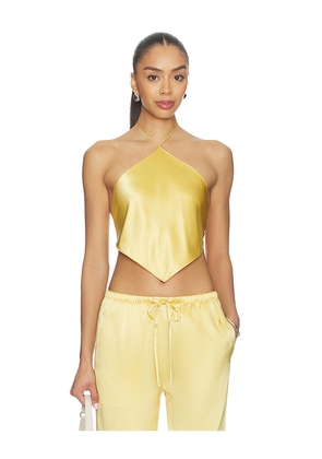 Eterne Freya Top in Yellow. Size XS/S. Also in M/L, L/XL.