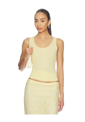 Bubish Ellis Tank Top in Lemon. Size XS. Also in S, M, L, XL.