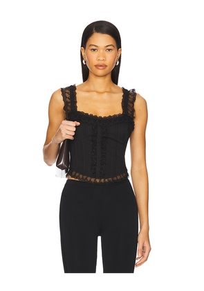 HEARTLOOM Ronnie Top in Black. Size XS. Also in L.