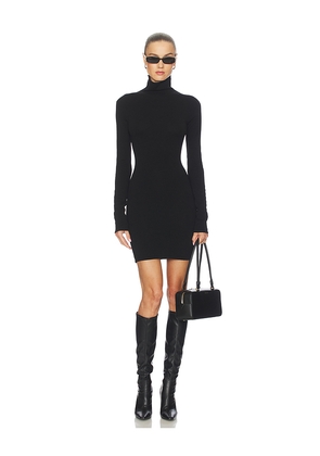 Lovers and Friends Steffi Turtleneck Mini Dress in Black. Size XS. Also in XXS, S, M, L.