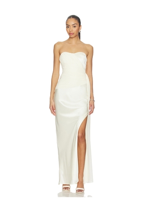 NICHOLAS Milena Dress in Ivory. Size 0. Also in 2, 4, 8, 10.