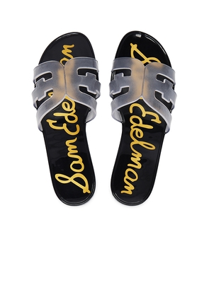 Sam Edelman Bay Jelly Sandal in Black. Size 7. Also in 6.