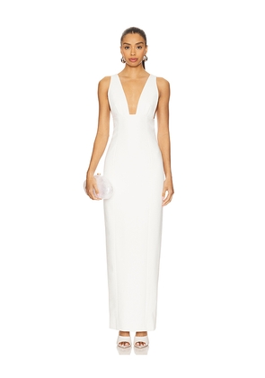 SANS FAFF Stella Maxi Gown in White. Size S. Also in XS.