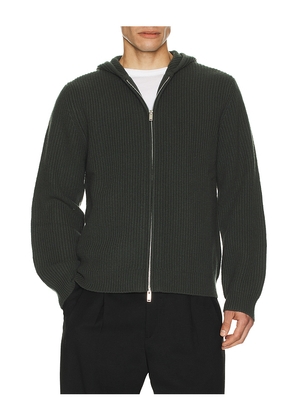 SAMSOE SAMSOE Saisak Hoodie in Dark Green. Size S. Also in L, XL/1X.