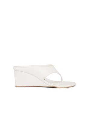 Tony Bianco Swift Wedge Sandal in White. Size 6. Also in 5, 6.5, 7, 7.5, 8, 8.5, 9, 9.5, 10.