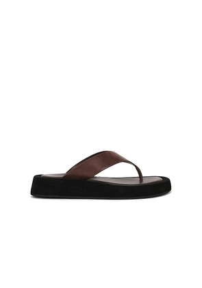 Tony Bianco Ives Sandal in Chocolate. Size 6. Also in 5, 7, 8, 9, 10.
