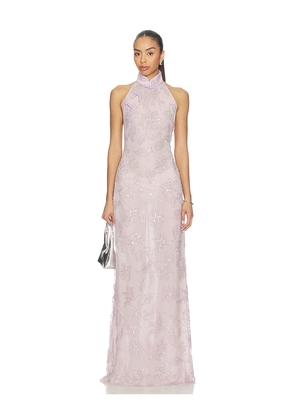 SAU LEE Grace Dress in Lavender. Size 00. Also in 0, 2, 4, 6, 8, 10, 12.