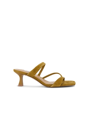 Steve Madden Ajay Sandal in Olive. Size 6. Also in 6.5, 7, 7.5, 8, 8.5, 9, 9.5, 10.