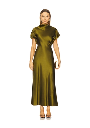 Veronica Beard Redgrave Dress in Green. Size 4. Also in 8.