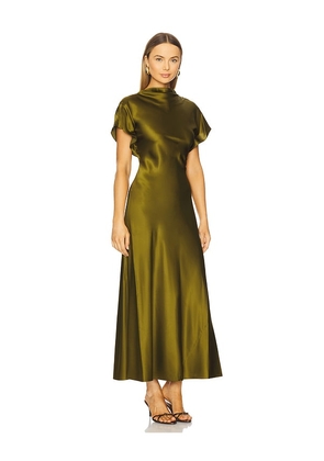 Veronica Beard Redgrave Dress in Green. Size 4. Also in 0.