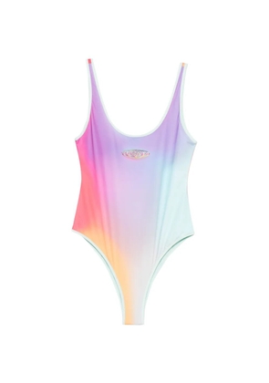 Casablanca x Martin Naumann gradient printed swimsuit - Purple