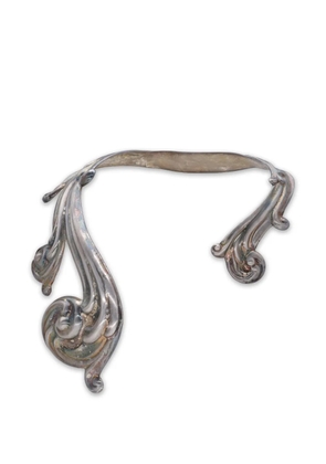 Gianfranco Ferré Pre-Owned 1985-1986 statement necklace - Silver