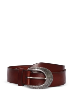 Orciani textured buckle leather belt