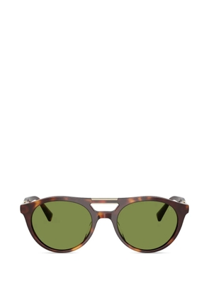 Brunello Cucinelli round-frame sunglasses - Brown