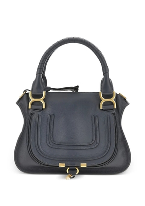 Chloé small Marcie leather tote bag - Blue