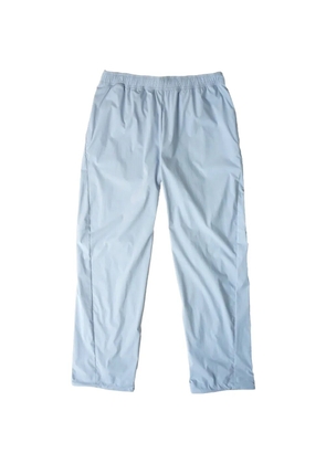 Stone Island drawstring embroidered track pants - Blue