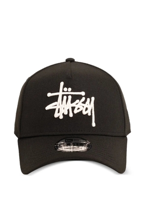 Stüssy New Era embroidered snapback cap - Black