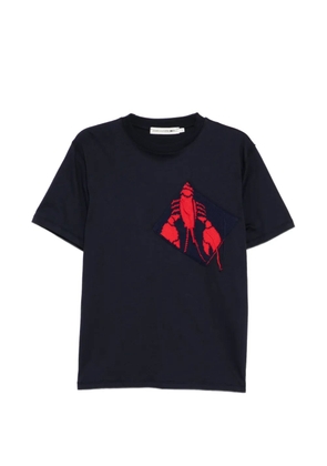 Joshua Sanders lobster T-shirt - Blue