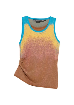 Andersson Bell Airbrush ASYM tank top - Brown
