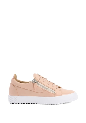 Giuseppe Zanotti side zip gail sneakers - Pink